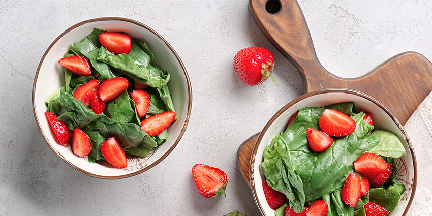 Ingredientes saludables para batido verde